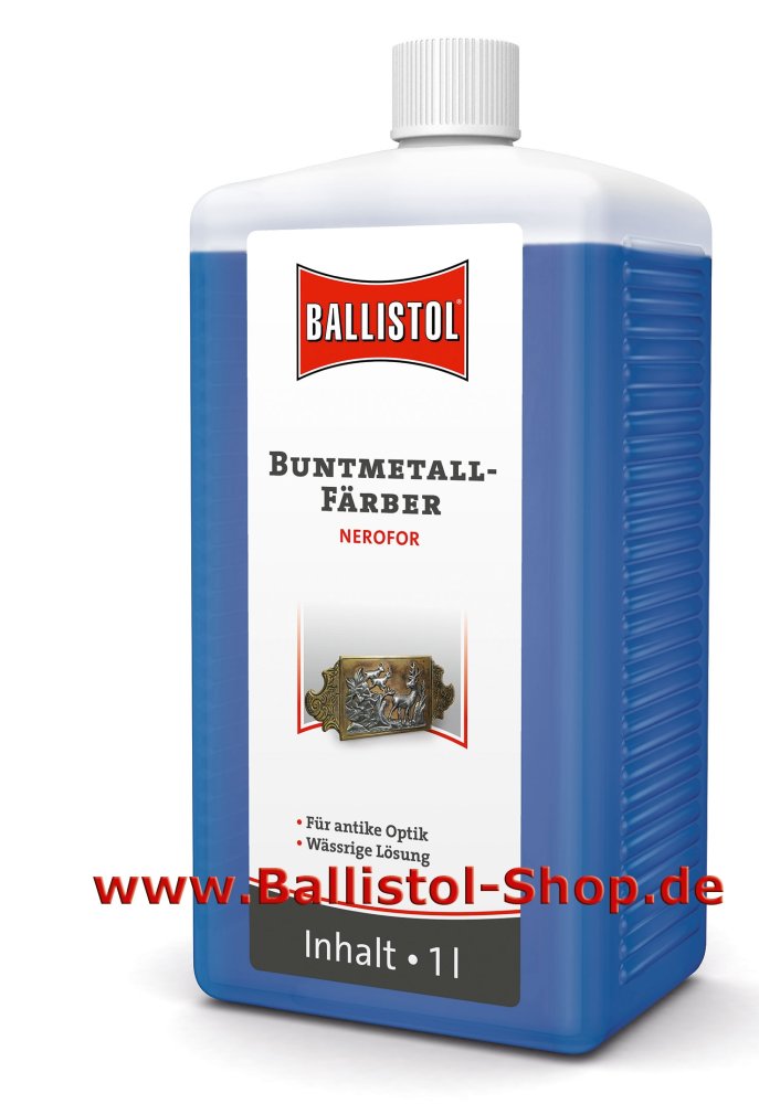 1 Liter ml Nerofor Brünierung zum färben von Kupfer, Messing und Bronze 1 Liter ml Nerofor Brünierung zum färben von Kupfer, Messing und Bronze