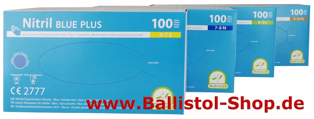 100 Nitril-Handschuhe für Reinigung und Werkstatt 100 Nitril-Handschuhe für Reinigung und Werkstatt