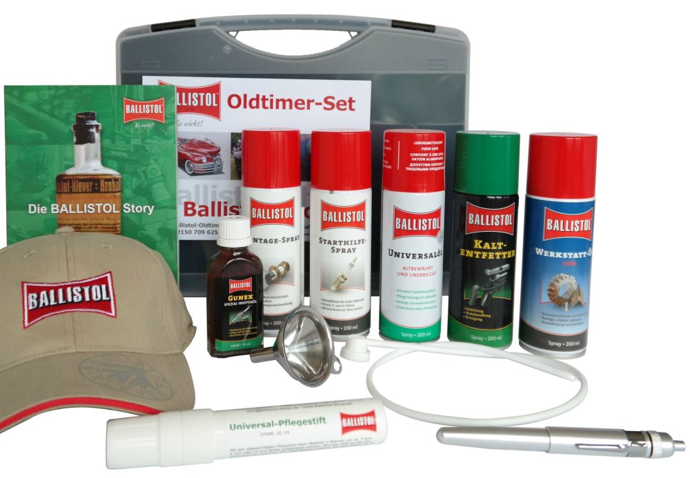 Oldtimer-Pflege Koffer