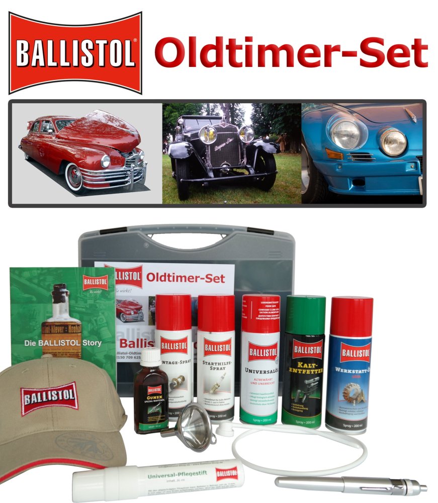 Ballistol Classic-Car-Care Case Ballistol Classic-Car-Care Case