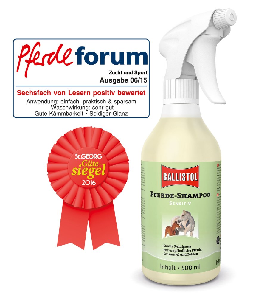 Pferdeshampoo Sensitiv 500 ml Pferdeshampoo Sensitiv 500 ml