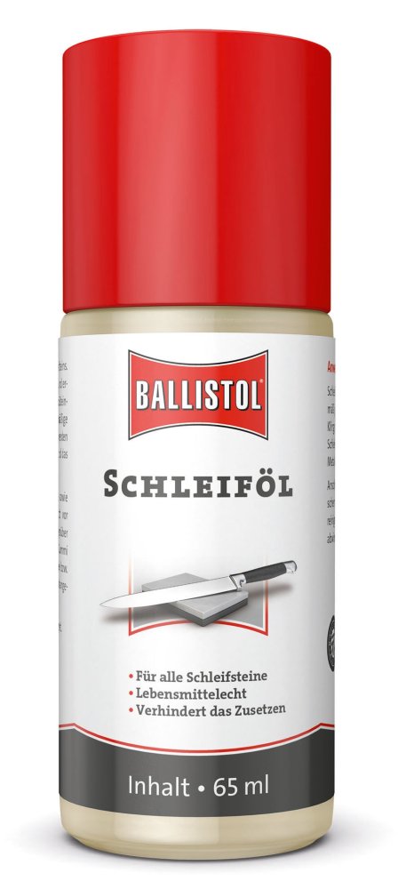 Schleiföl zum schärfen von Messern und Klingen Schleiföl zum schärfen von Messern und Klingen