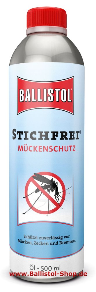 Insektenschutz Ballistol Stichfrei 500 ml flüssig Insektenschutz Ballistol Stichfrei 500 ml flüssig
