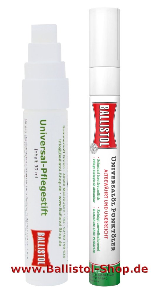 Ballistol Pflegestift + Ballistol Feinöler Ballistol Pflegestift + Ballistol Feinöler