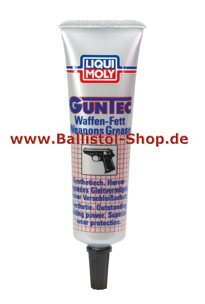 Synthetisches Waffenfett GunTec 20 g Tube Synthetisches Waffenfett GunTec 20 g Tube