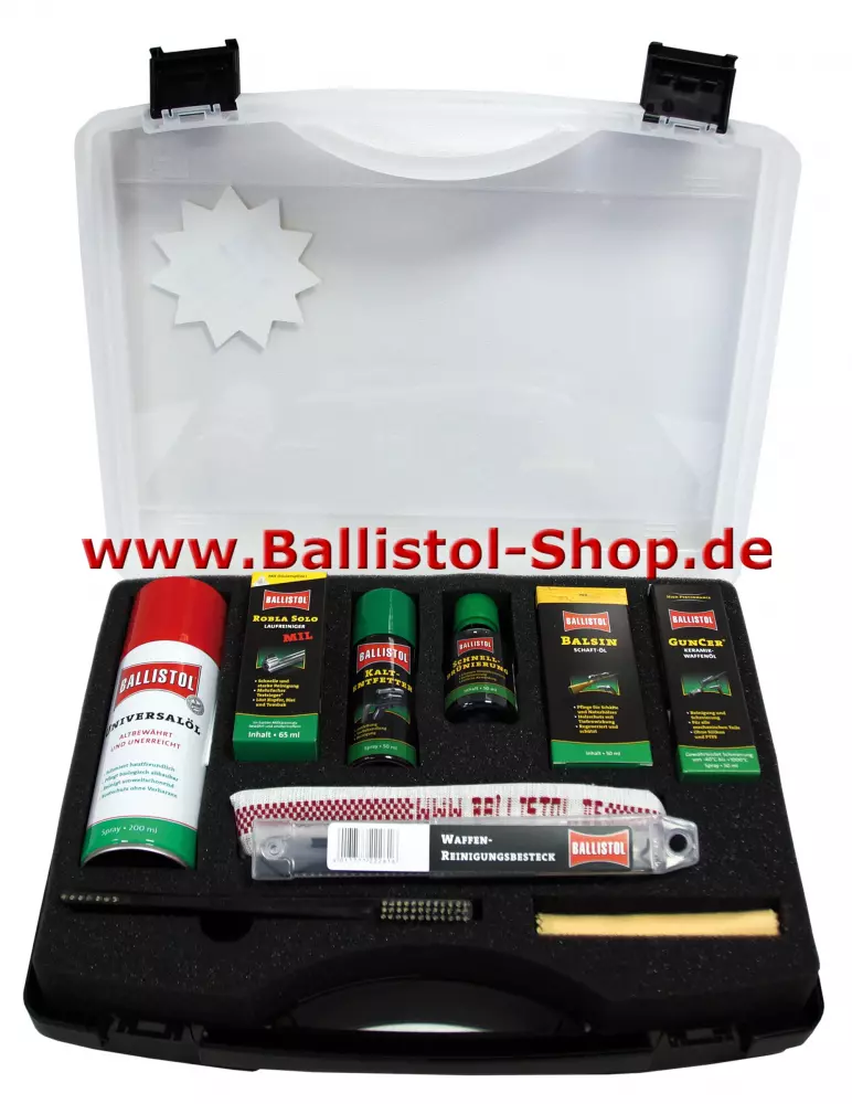 Gun care set complete from Ballistol.