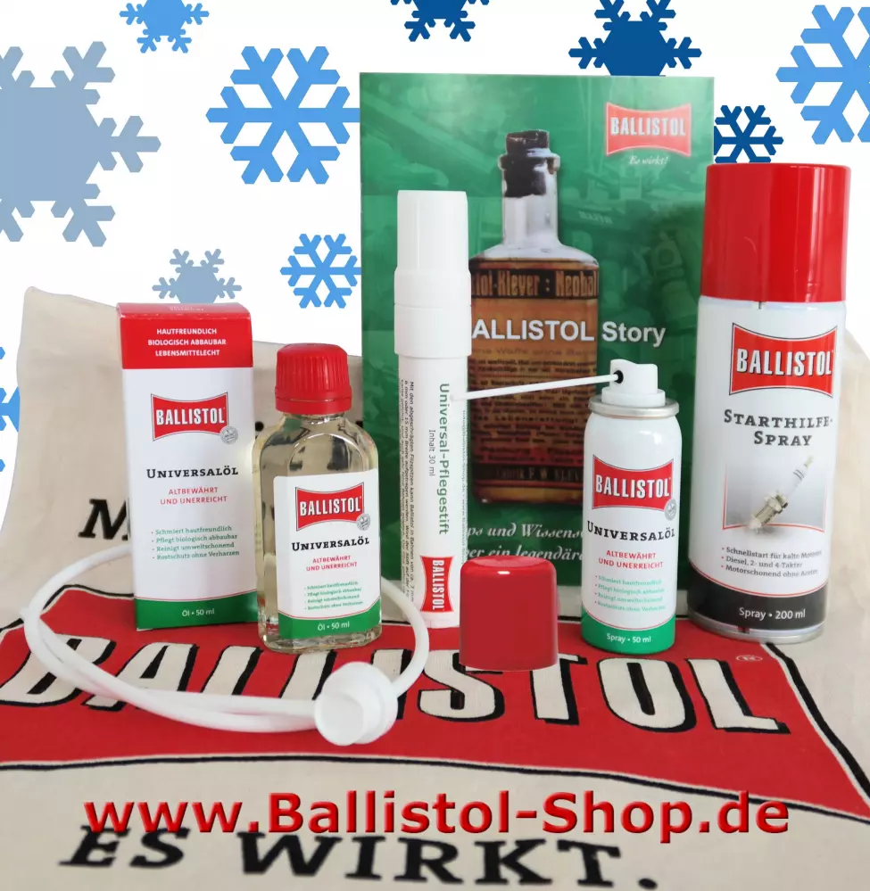 Ballistol Universal Oil proven since 1904