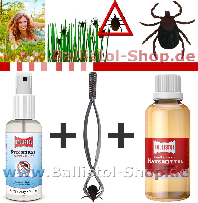 Zeckenschutz Set Zeckenschutz Set