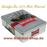 Retro Box engineering motif motor cycle