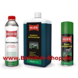 Browning Kit of 1 liter Quick Browning + Ballistol + Cold Degreaser