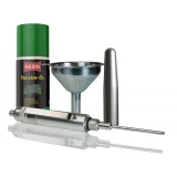 Trap oil with Precision Oil Pen and Funnel in a kit