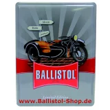 Retro Box engineering motif motor cycle