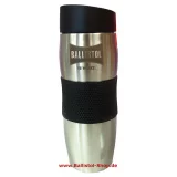 Coffee to go mug with Ballistol logo - stainless steel