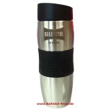 Coffee to go Becher mit Ballistol Logo - Edelstahl Trinkbecher