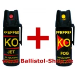 Peppersprays Jet and Fog Set