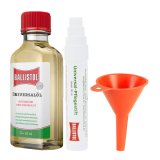 Ballistol Pflegestift + Trichter + Ballistol Öl 50 ml
