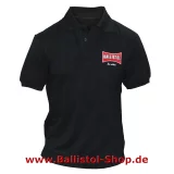 Polohemd schwarz mit Ballistol Logo