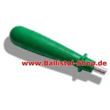 Removable handle for Ballistol cleaning rods