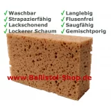 Car sponge square mixed pored