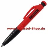 Deep hole marker pencil and colors with sharpener