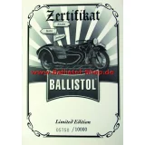 Retro Box engineering motif motor cycle