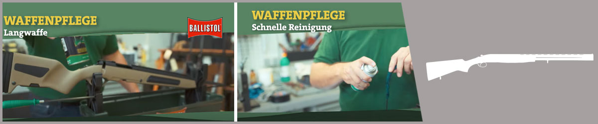 Waffenpflege Video-Tutorials