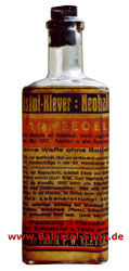 Historical bottle of Ballistol Oil