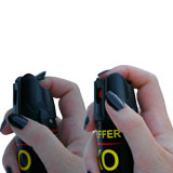 Pfefferspray mit Panikverschluss