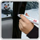 Ballistol care pen protects rubber car door seals not only from cold.