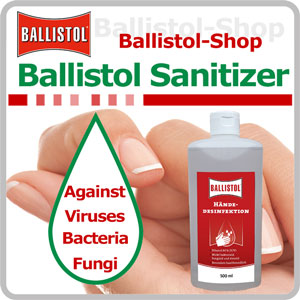 Ballistol Universal Oil proven since 1904